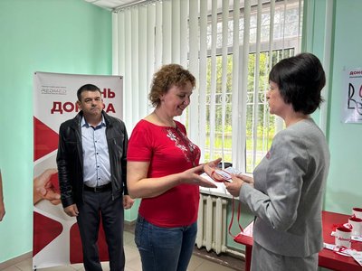 Семеро житомирян стали почесними донорами крові