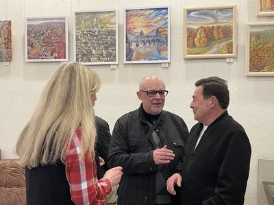 "Світ одним поглядом": відкрилася виставка архітектора Олександра Карачанського у Рівному "Світ одним поглядом": відкрилася виставка архітектора Олександра Карачанського у Рівному