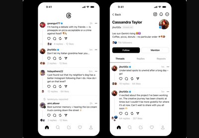 Meta планує запустити вебверсію Threads — WSJ Meta планує запустити вебверсію Threads — WSJ