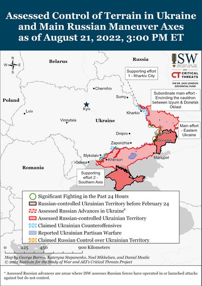 Росіяни, швидше за все, не захоплять значних територій в найближчі місяці — ISW Росіяни, швидше за все, не захоплять значних територій в найближчі місяці — ISW