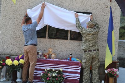 Борсуківська територіальна громада, Відкриття меморіальних дошок загиблим бійцям Борсуківська територіальна громада, Відкриття меморіальних дошок загиблим бійцям