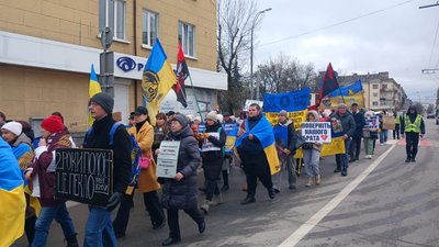полон вбиває, акція в підтримку військовополонених, тернопіль