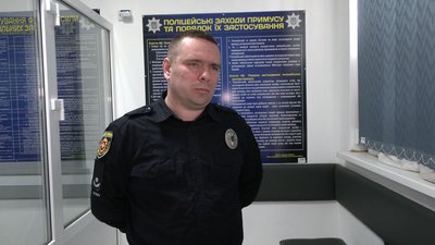 Слідчий другого відділення Вараського райвідділу поліції Іван Бусько Слідчий другого відділення Вараського райвідділу поліції Іван Бусько