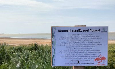У нацпарку на Одещині вперше гніздяться фламінго