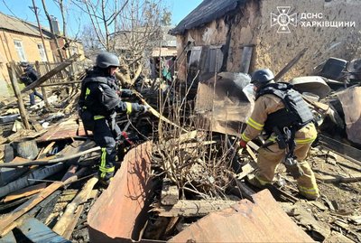Наслідки удару російського дрона у Холодногірському районі Харкова, 29 березня 2026 року