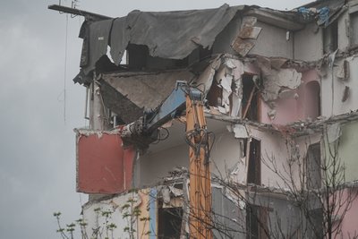 Зносять будинок №62 на вулиці Наталії Ужвій у Харкові 2