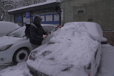 Снігопад, Івано-Франківськ Снігопад, Івано-Франківськ