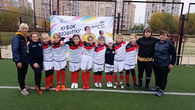 Дівчата Сумщини взяли участь у другому етапі «Кубку розвитку» з футболу