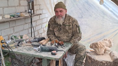 Андрій "Шрек" військовослужбовець 152 бригади Донецька область Андрій "Шрек" військовослужбовець 152 бригади Донецька область