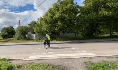 Веломарафон заради ЗСУ: 65-річний пенсіонер з Полтавщини побував на Черкащині Веломарафон заради ЗСУ: 65-річний пенсіонер з Полтавщини побував на Черкащині