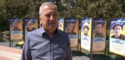 На Тернопільщині відкрили Алею пам’яті загиблим захисникам На Тернопільщині відкрили Алею пам’яті загиблим захисникам
