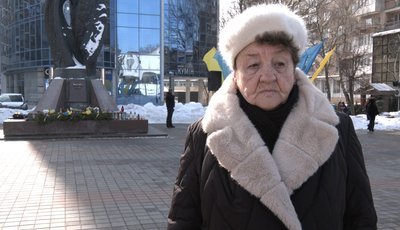 Голова обласної організації "Союзу українок" Наталія Постільська, вшанування Небесної Сотні, 20 лютого 2026 року Голова обласної організації "Союзу українок" Наталія Постільська, вшанування Небесної Сотні, 20 лютого 2026 року