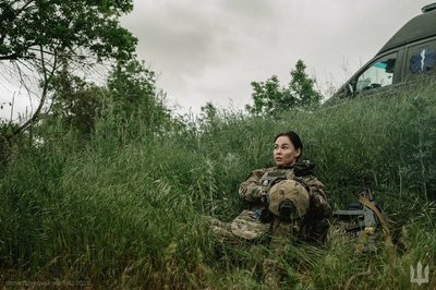 "Я їхала не вмирати": військова на псевдо "Аква" розповіла про службу на Донеччині