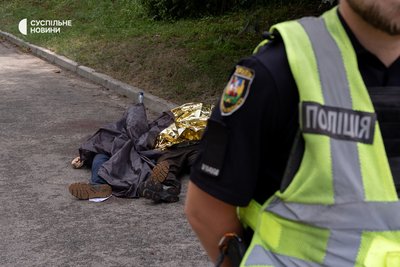Слідчі дії на місці російського ракетного обстрілу на Київщині, 24 липня 2026 року Слідчі дії на місці російського ракетного обстрілу на Київщині, 24 липня 2026 року