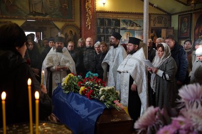 У Сумах прощалися з Дмитром Безкоровайним та Володимиром Рожкевичем У Сумах прощалися з Дмитром Безкоровайним та Володимиром Рожкевичем
