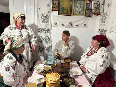 Український шеф-кухар Євген Клопотенко з кулінарною експедицією побував на Житомирщині