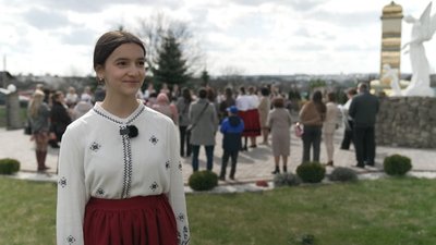Вероніка Калінгер, гаївки, Великдень, 13 квітня 2026, Тернопіль Вероніка Калінгер, гаївки, Великдень, 13 квітня 2026, Тернопіль