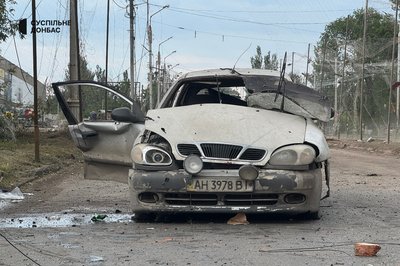 «Червоний дим аж до неба». Очевидиця розказала про атаку по Слов'янську 24 липня «Червоний дим аж до неба». Очевидиця розказала про атаку по Слов'янську 24 липня