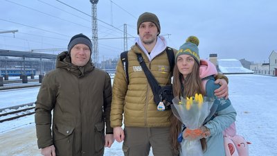 Ветеран російсько-української війни Михайло Тарасенко приїхав до Харкова після "Ігор Нескорених" у Канаді, 21 лютого 2025 року Ветеран російсько-української війни Михайло Тарасенко приїхав до Харкова після "Ігор Нескорених" у Канаді, 21 лютого 2025 року