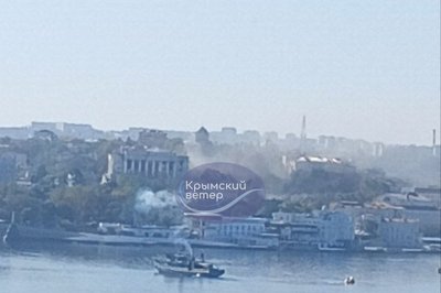 İşğal etilgen Aqyardaki RF Qaradeñiz flotunıñ ştabı rayonında şiddetli bir patlama duyuldı İşğal etilgen Aqyardaki RF Qaradeñiz flotunıñ ştabı rayonında şiddetli bir patlama duyuldı
