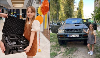 "Пишається і родина, і військові": дев’ятирічна Соломія з Дніпра грою на сопілці збирає гроші на ЗСУ "Пишається і родина, і військові": дев’ятирічна Соломія з Дніпра грою на сопілці збирає гроші на ЗСУ