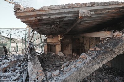 Фельдман екопарк після влучання КАБ Фельдман екопарк після влучання КАБ