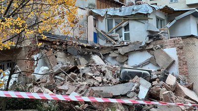 Попередньо, за даними правоохоронців, стався вибух газу Попередньо, за даними правоохоронців, стався вибух газу