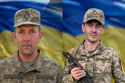 Полеглі на війні військові - Микола Лучик та Віталій Шевчук Полеглі на війні військові - Микола Лучик та Віталій Шевчук