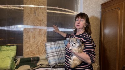 Наталія Істоміна живе у будинку, під який чотири місяці тому впала керована авіабомба РФ Наталія Істоміна живе у будинку, під який чотири місяці тому впала керована авіабомба РФ