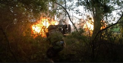 "Ми прикриваємо піхоту". Командир САУ "Богдана" про "Ми прикриваємо піхоту". Командир САУ "Богдана" про