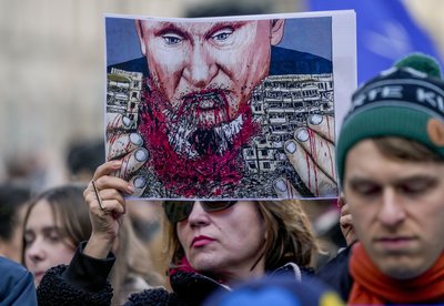 Проукраїнський мітинг під час Мюнхенської конференції з безпеки, Німеччина, 17 лютого 2024 Проукраїнський мітинг під час Мюнхенської конференції з безпеки, Німеччина, 17 лютого 2024