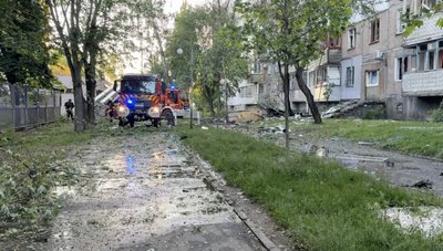 Наслідки атаки РФ у Черкасах 24 травня 2026 року Наслідки атаки РФ у Черкасах 24 травня 2026 року