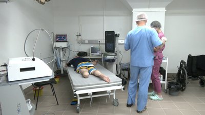 Операцію, яка допомагає полегшити фантомний біль після ампутації кінцівок, проводять у Рівному Операцію, яка допомагає полегшити фантомний біль після ампутації кінцівок, проводять у Рівному