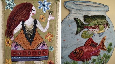 Крихти каміння, кісточки від риби та гофра — як художниця-переселенка із Луганська у Житомирі створює обереги Крихти каміння, кісточки від риби та гофра — як художниця-переселенка із Луганська у Житомирі створює обереги