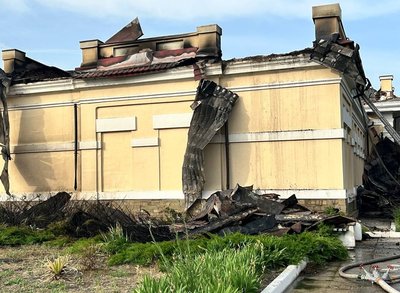 У Павлограді сталась пожежа на залізничному вокзалі: що відомо У Павлограді сталась пожежа на залізничному вокзалі: що відомо