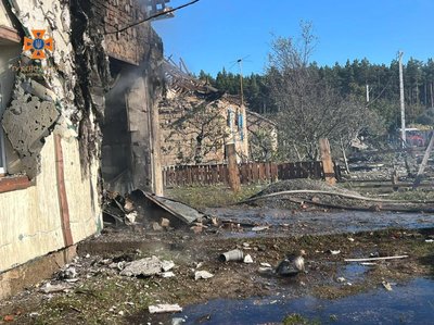 Росіяни атакували критичну та цивільну інфраструктуру Київщини Росіяни атакували критичну та цивільну інфраструктуру Київщини