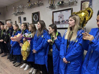 "Я знала, що ми виграємо". Сум'янки повернулися з Кубка європейських чемпіонів "Я знала, що ми виграємо". Сум'янки повернулися з Кубка європейських чемпіонів