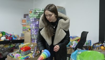 Тернопіль, Анастасія Захарків, Фабрика святого Миколая, подарунки для дітей, 3 грудня 2025 Тернопіль, Анастасія Захарків, Фабрика святого Миколая, подарунки для дітей, 3 грудня 2025