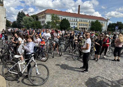В Ужгороді пройшов благодійний велозаїзд "Big City Ride” В Ужгороді пройшов благодійний велозаїзд "Big City Ride”