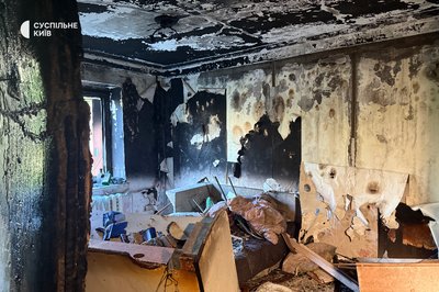 "Сильне задимлення було, все повилітало. Страшно дуже": під час нічної дронової атаки РФ на Київ загинули люди "Сильне задимлення було, все повилітало. Страшно дуже": під час нічної дронової атаки РФ на Київ загинули люди