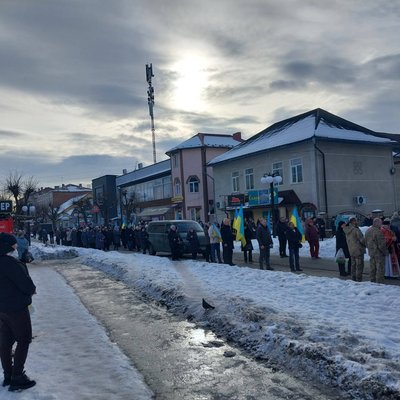 Похорон, прощання із бійцем, ЗСУ, Борщівська міська рада, 12 лютого 2026, Тернопіль