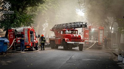 В одному з ресторанів у центрі Одеси сталась пожежа В одному з ресторанів у центрі Одеси сталась пожежа
