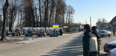 У містах Черкащини провели спільний молебень у третю річницю повномасштабної війни У містах Черкащини провели спільний молебень у третю річницю повномасштабної війни