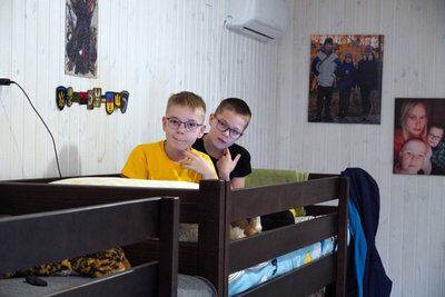 У модульне містечко на Сумщині заїхали перші мешканці. Фото