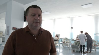 Василь Хомінець, кров, донори, Тернопіль