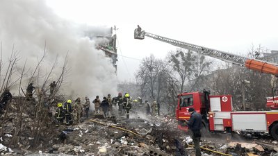 Внаслідок атаки РФ 1 лютого у Полтаві загинули троє людей Внаслідок атаки РФ 1 лютого у Полтаві загинули троє людей