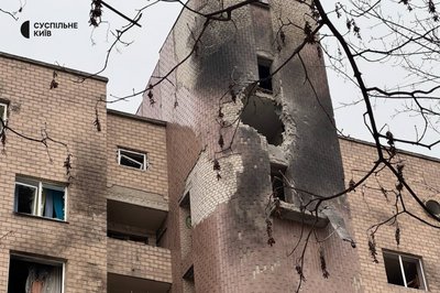 Внаслідок атаки РФ зазнав ушкоджень гуртожиток Київського авіаційного інституту