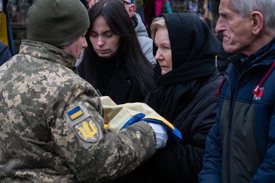В Ужгороді попрощалися з військовим Віталієм Боднарчуком В Ужгороді попрощалися з військовим Віталієм Боднарчуком