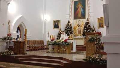 римо-католицький костел Божого милосердя, Різдво