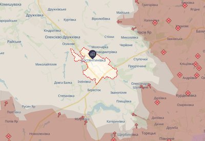 В "Дії" пояснили, чому помилково віднесли Костянтинівку до РФ